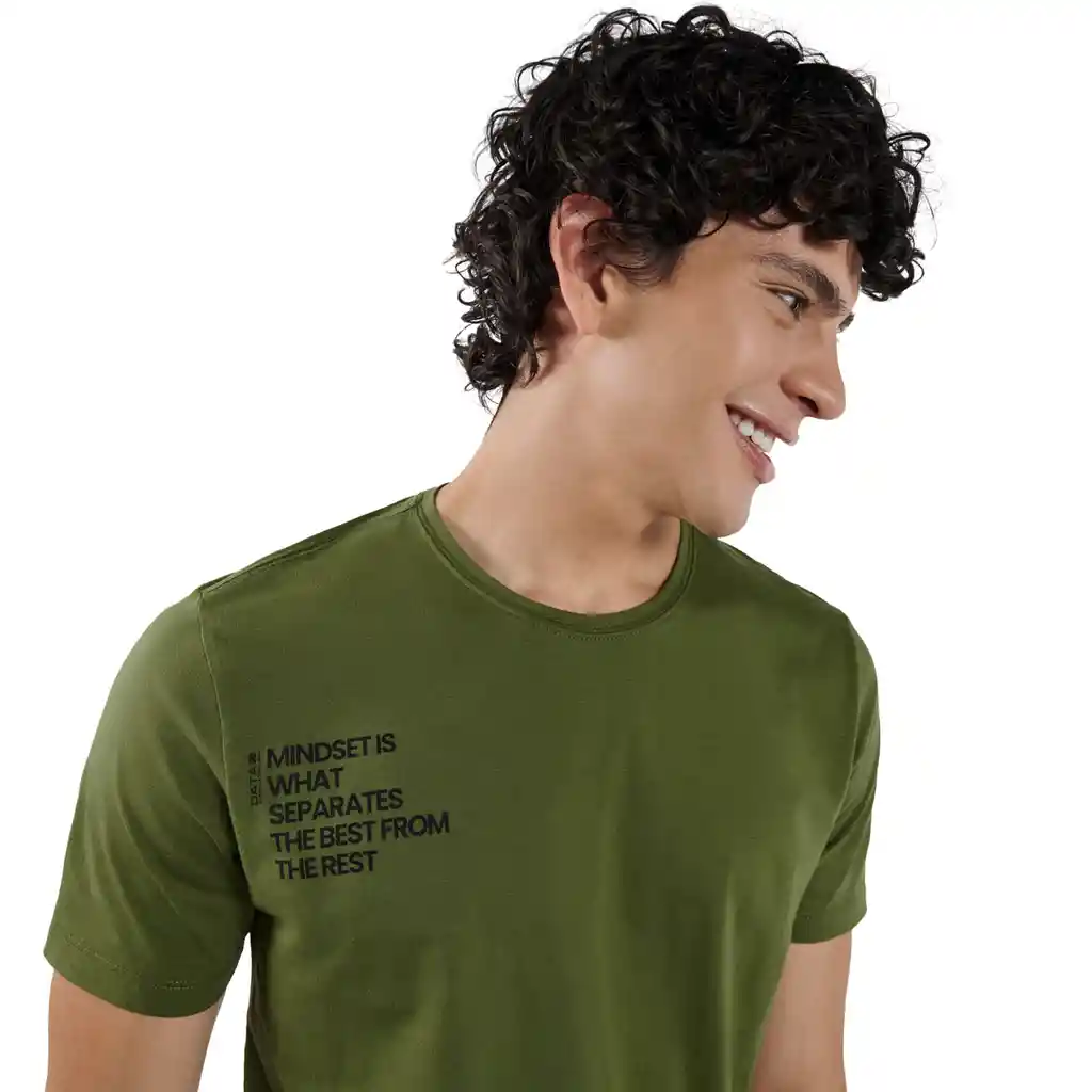 Camiseta Para Hombre Atena Verde