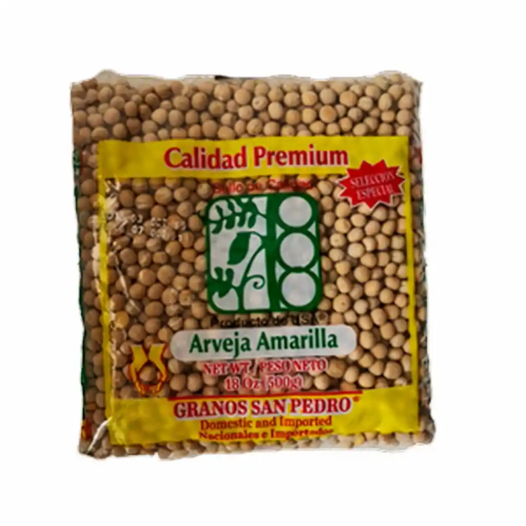 Arveja Granos San Pedro Amarilla 500 g