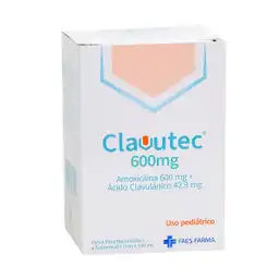 Clavutec Pediatrico 600/42.9mg/ Polvo Para Suspension Oral Bcn