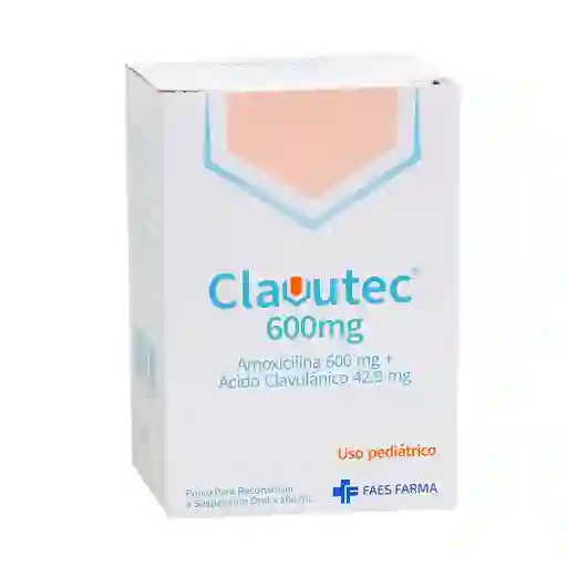 Clavutec Pediatrico 600/42.9mg/ Polvo Para Suspension Oral Bcn