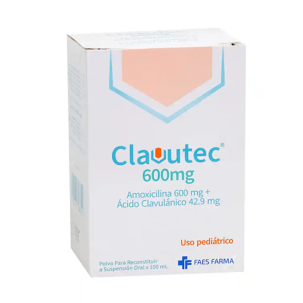 Clavutec Pediatrico 600/42.9mg/ Polvo Para Suspension Oral Bcn