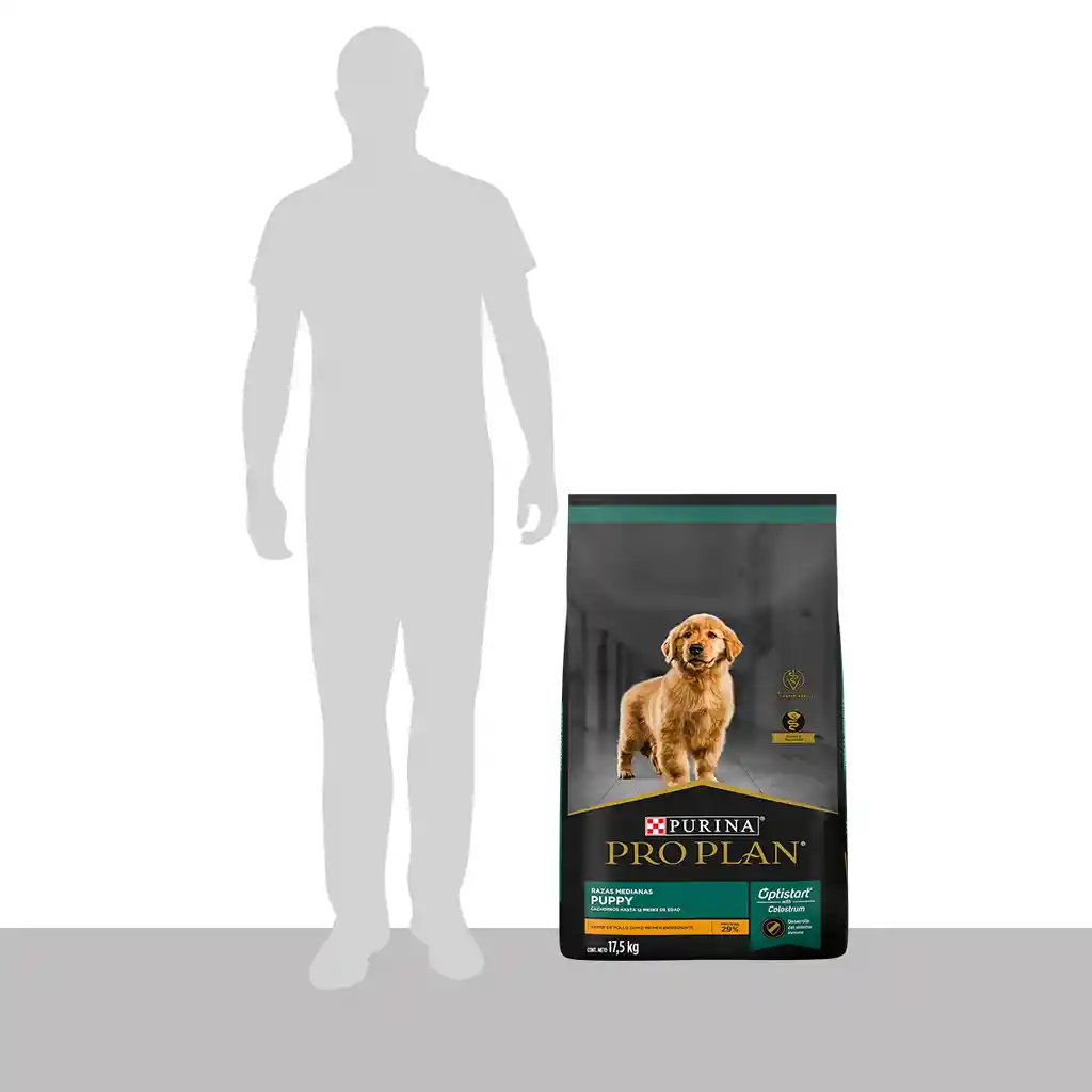 Comida para Perros cachorros razas medianas Purina Pro Plan x 17,5 kg