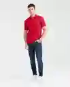 Camiseta Polo Muscle Rojo Chili Oscuro S Chevignon
