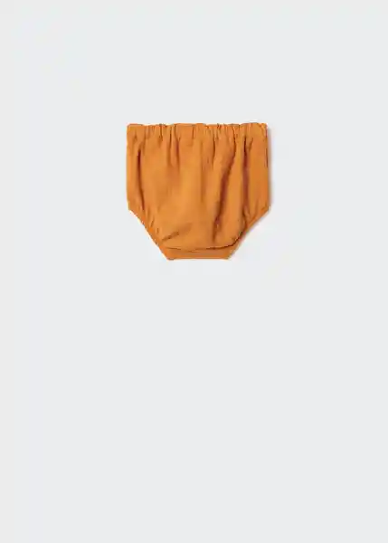 Short Rana Niños Mostaza Talla 63 Mango