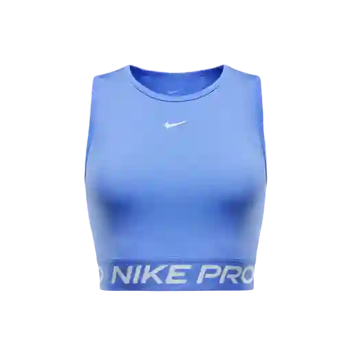 Nike Top Pro Df 365 Crop Ta Polo Para Mujer Azul FZ3615-494