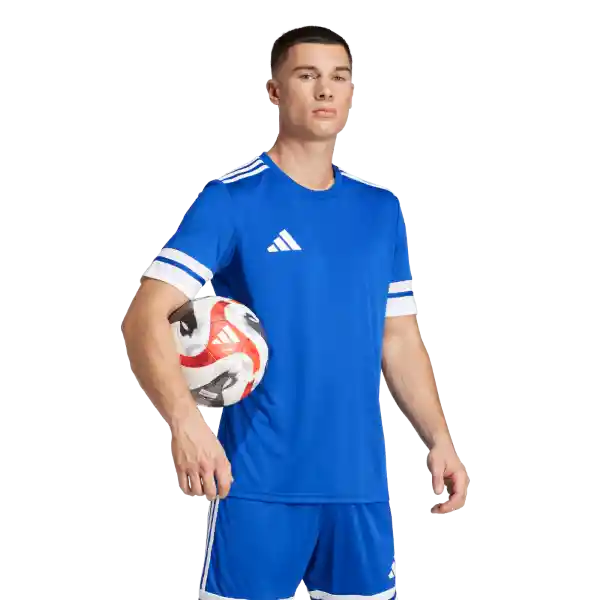 Adidas Camiseta Squa25 Jersey M Equipo Fútbol Para Hombre Azul L