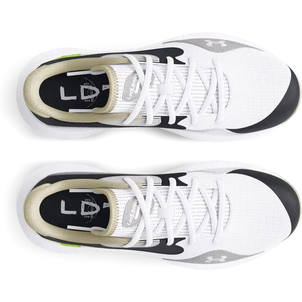 Under Armour Zapatos Lockdown 7 Low Hombre Blanco Talla 10.5