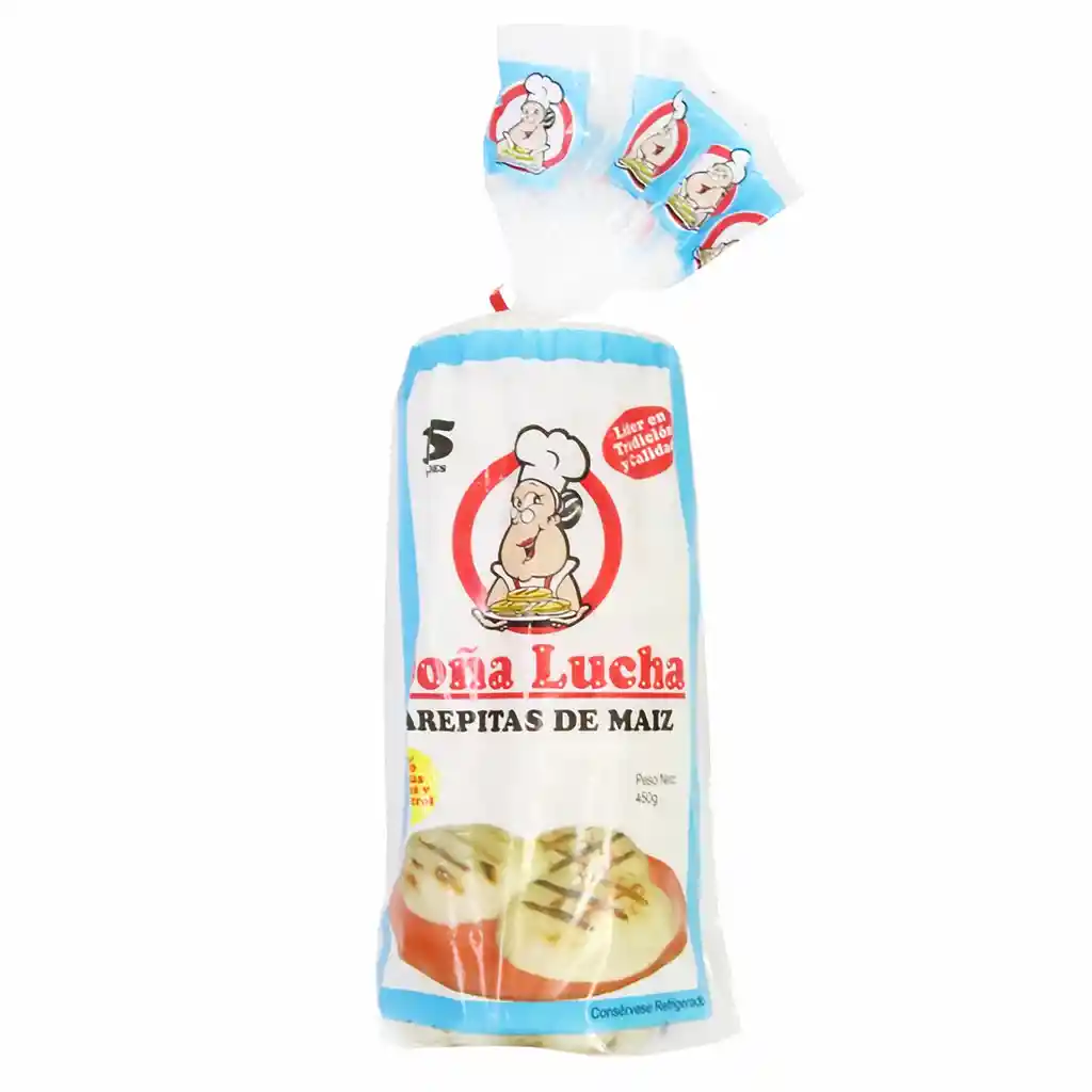 Doña Lucha Arepita Tela Blanca