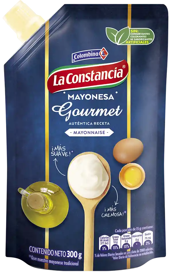 La Constancia Mayonesa Gourmet Doy Pack