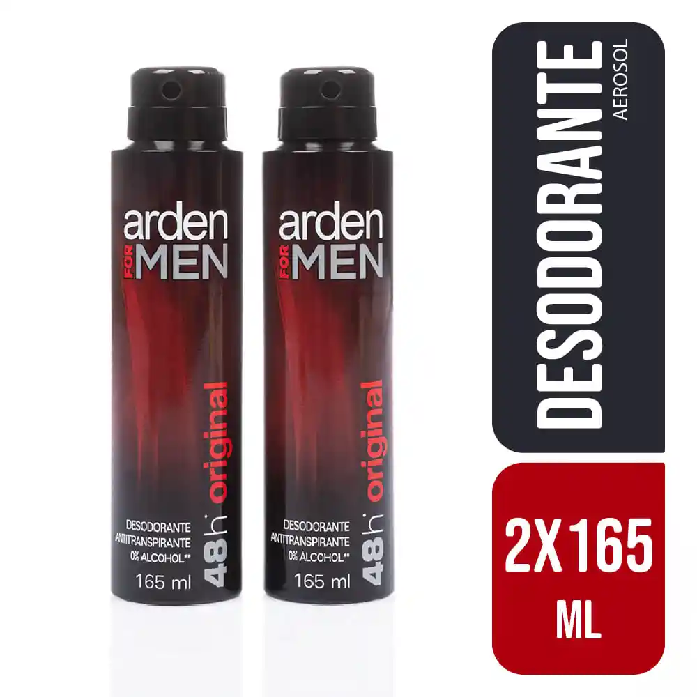 Arden For Men Desodorantes Antitranspirante Original en Aerosol