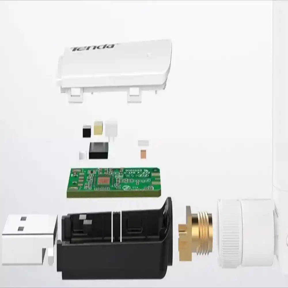 Tenda Antena Adaptador Usb U1 Inalámbrico. Ultrarrápido 300 Mbps