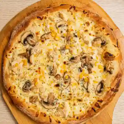 Pizza Pollo Champiñon