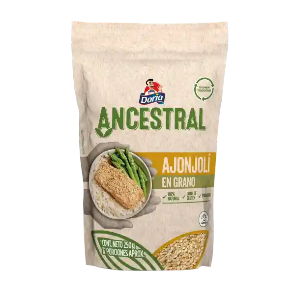 Ajonjolí en Grano Doria x 250 g