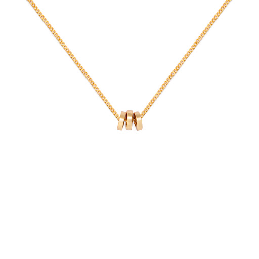 Collar Oro Wish 3argollas