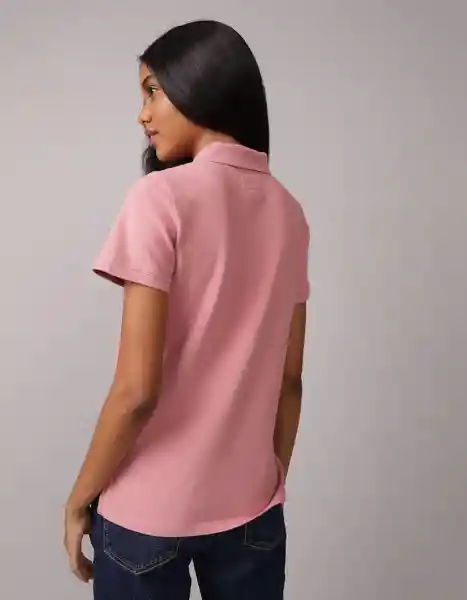 Camiseta Mujer Rosado Talla Medium 9899107 American Eagle