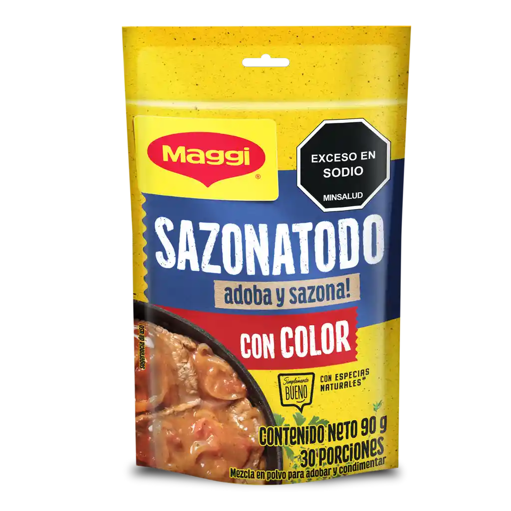 Sazonador con Color MAGGI Sazonatodo x 90g
