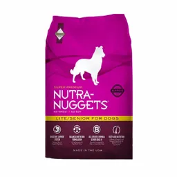 Nutra Nuggets Alimento para Perro Lite Senior 