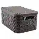 Curver Caja Organizadora 205839 Rattan Café 8.1 L