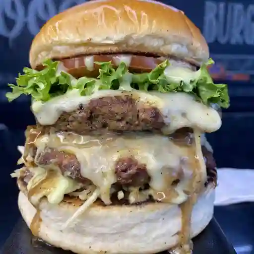 Doble smoke a burger