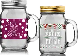 Gallets Mason Jar Noel