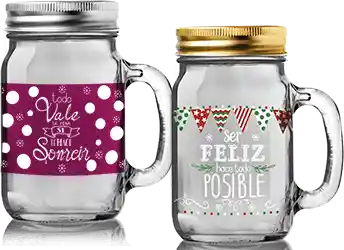 Gallets Mason Jar Noel