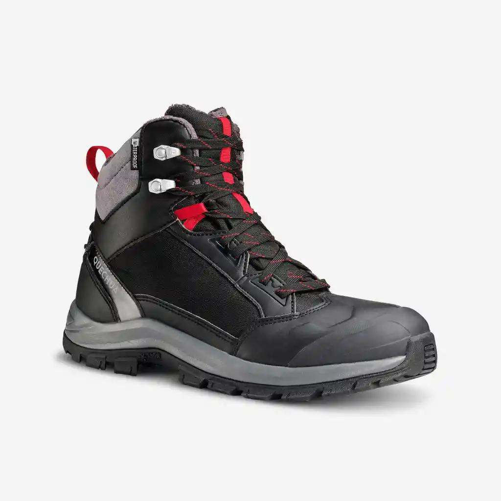 Botas Cálidas e Impermeables de Hombre Para Senderismo Sh500 Mountain Mid