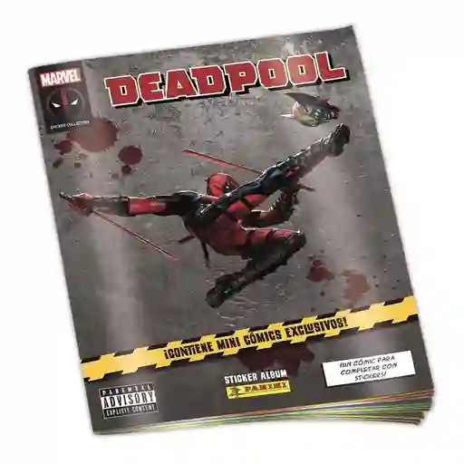 Album Retail Deadpoo Stktc Panini