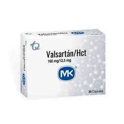 Mk Valsartán/HCT (160 mg/12.5 mg)