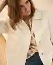Chaqueta Blanco Celaje Claro Talla M 622G001 Esprit