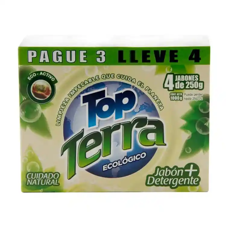 Top Terra Jabón Blanco en Barra