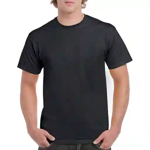 Gildan Camiseta Adulto Negro Talla S Ref. 5000
