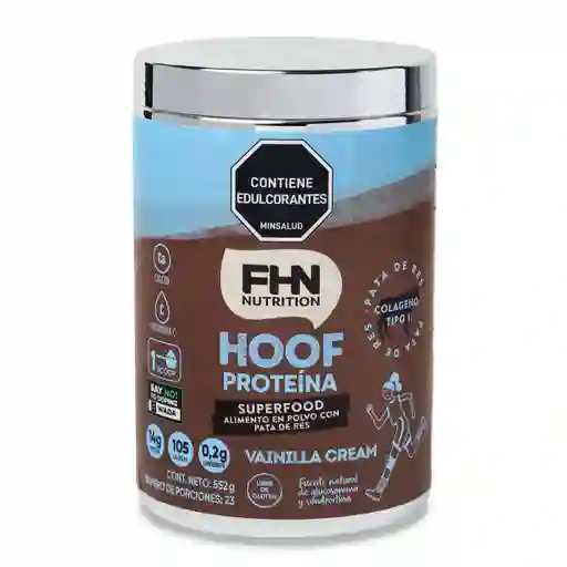 Fhn Nutrition Suplemento Alimenticio Powder Vainilla Cream