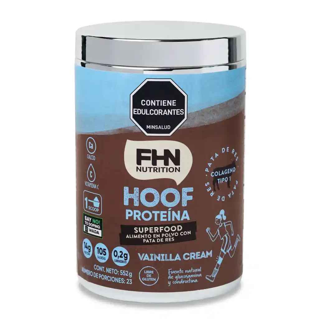 Fhn Nutrition Suplemento Alimenticio Powder Vainilla Cream