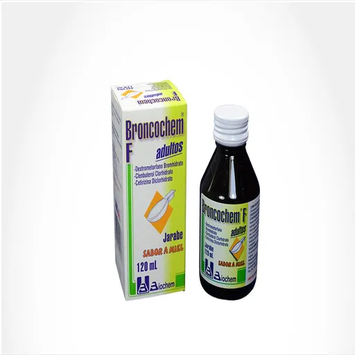 Broncochem F Jarabe para Adultos con Sabor a Miel