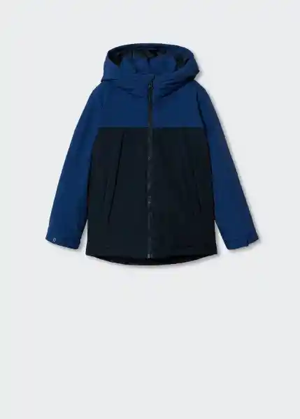 Anorak Houston Navy Talla 12 Niños Mango