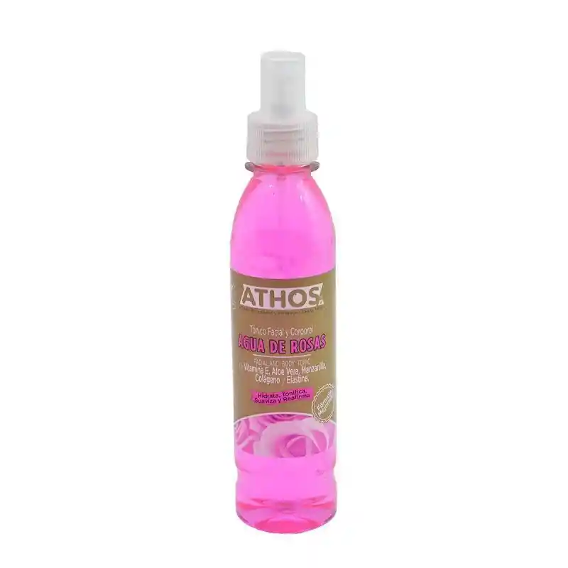 Athos Agua de Rosas Tónico Facial y Corporal
