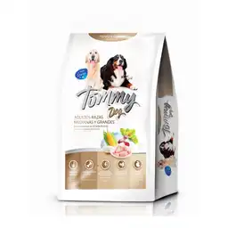 Tommy Alimento Para Perro Adulto Razas Medianas y Grandes 1 Kg