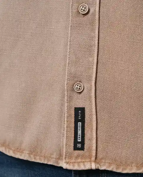 Camisa Hombre Beige Talla XXL 119G007_BEI161315 Rifle