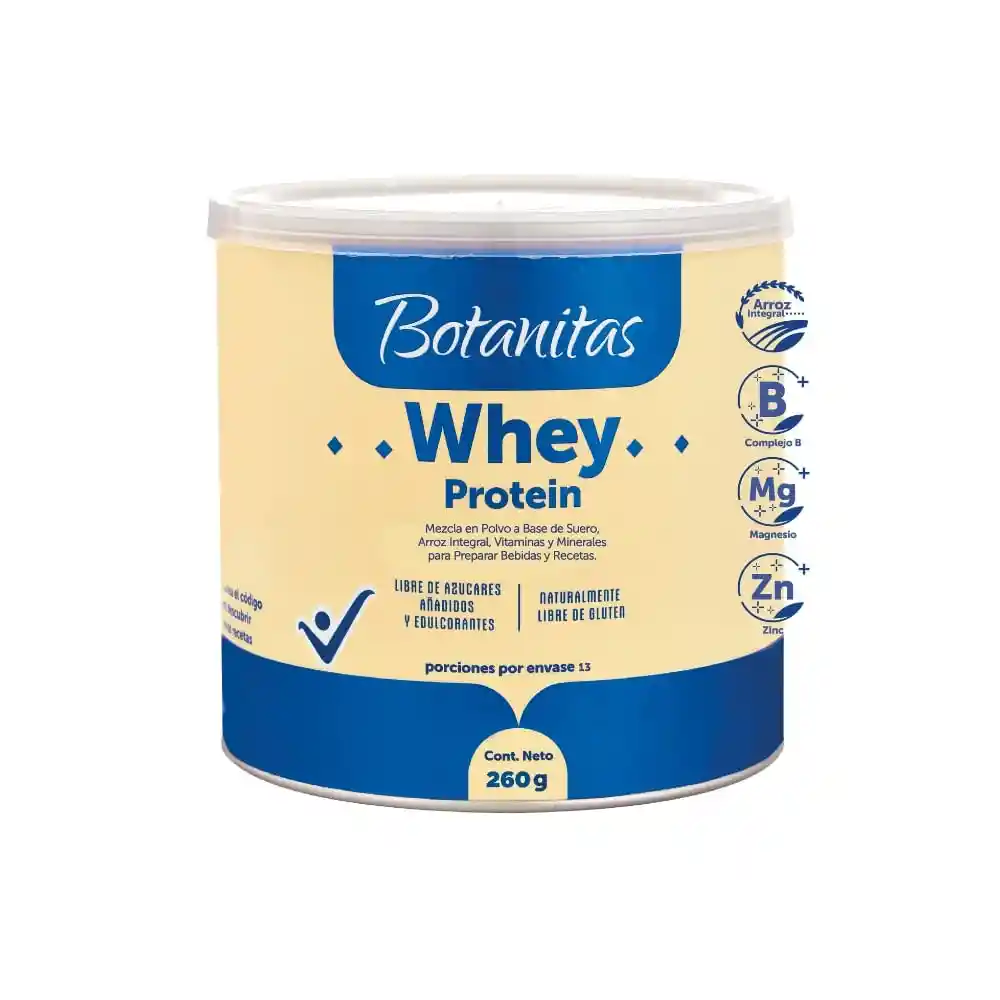 Whey Protein Botanitas Polvo Lata