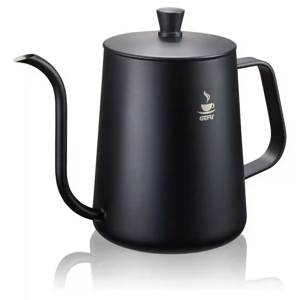 Gefu Tetera de Estufa Cinero Negra