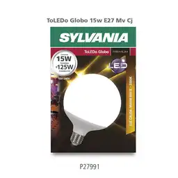 Sylvania Toledo Globo 15W Ww E27 Mv Cj