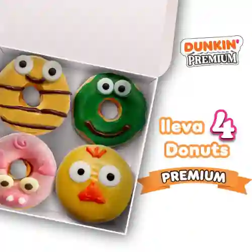 Caja Premium 4 Donuts