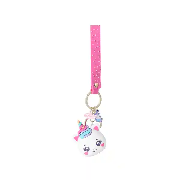 Llavero 3D Unicornio Serie Mis Pastelitos Miniso