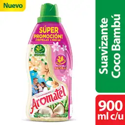 Aromatel Suavizante Fragancia Coco Bambu 2X900Ml