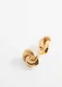 Pendientes Carlota Oro Talla 99 Mujer Mango