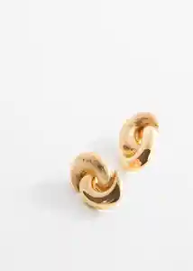 Pendientes Carlota Oro Talla 99 Mujer Mango