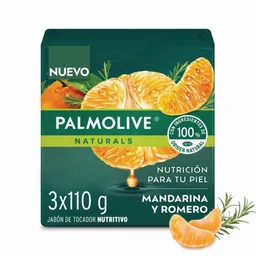 Palmolive Jabón Mandarina y Romero en Barra