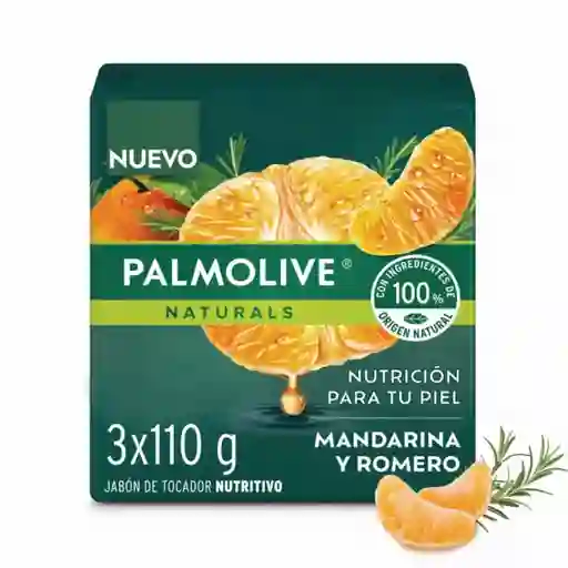 Palmolive Jabón Mandarina y Romero en Barra