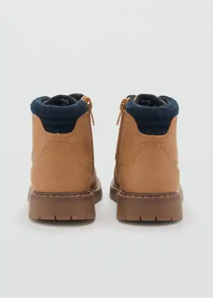 Botines Benb Camel Talla 26 Niños Mango