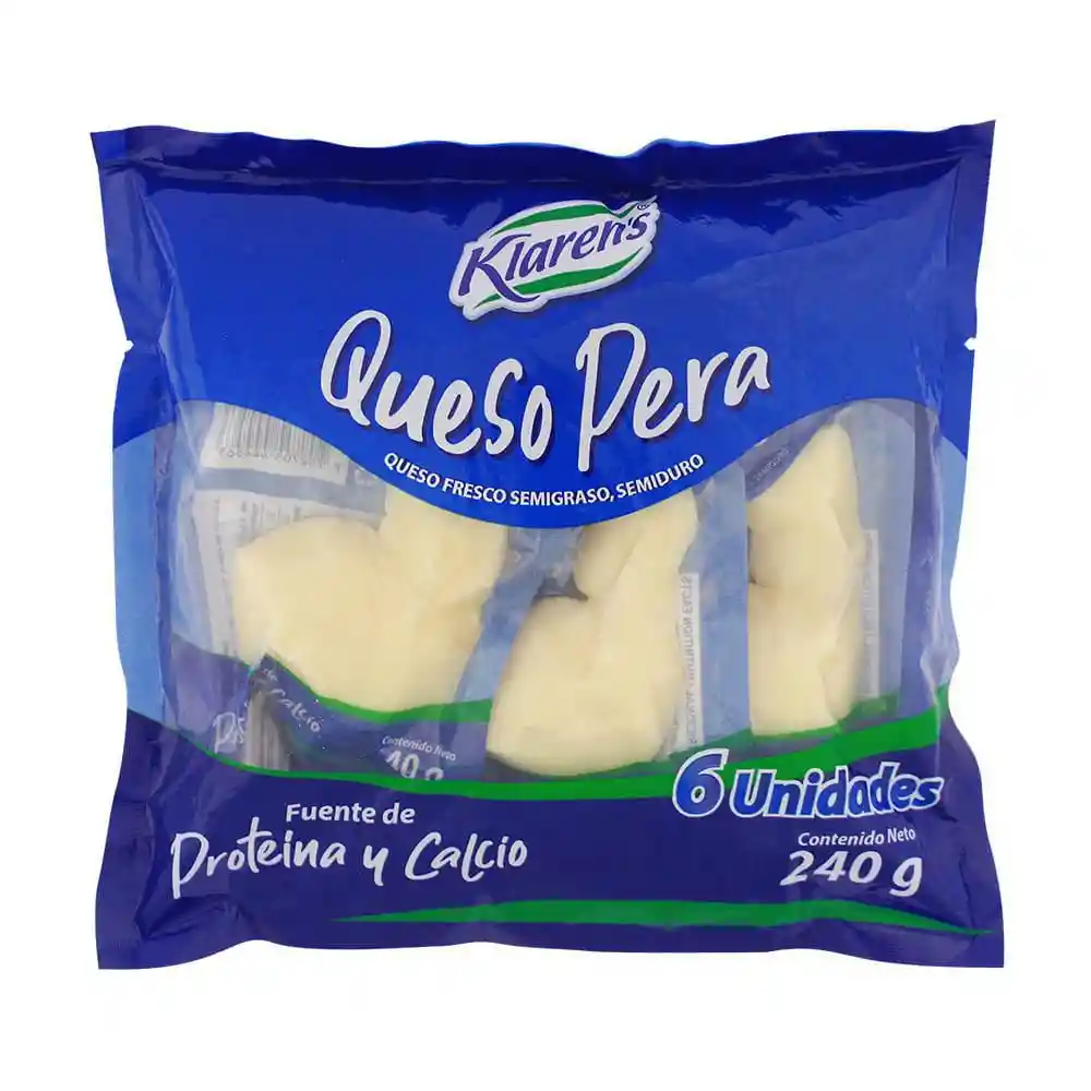 Klarens Queso Pera Semiduro